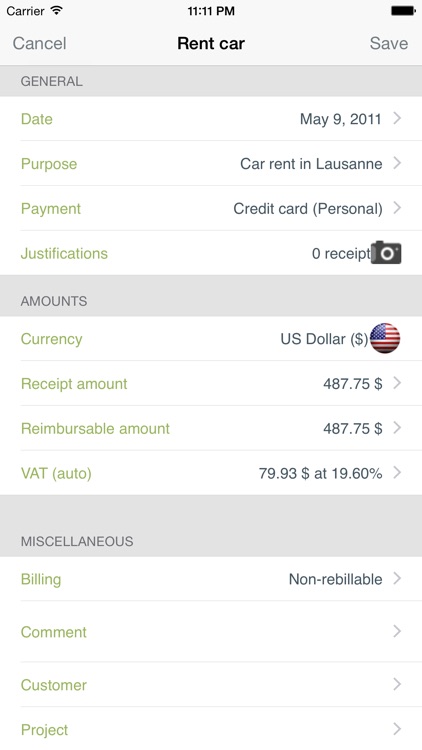 My iExpenses Pro screenshot-3