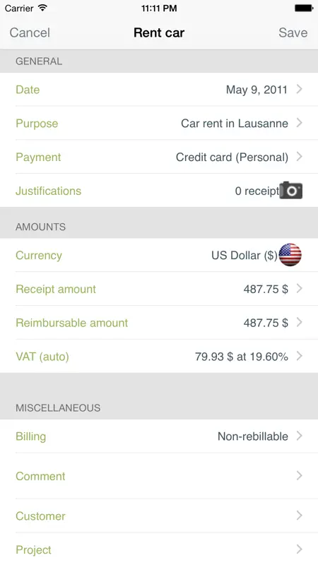 My iExpenses Pro screenshot 4 of 5