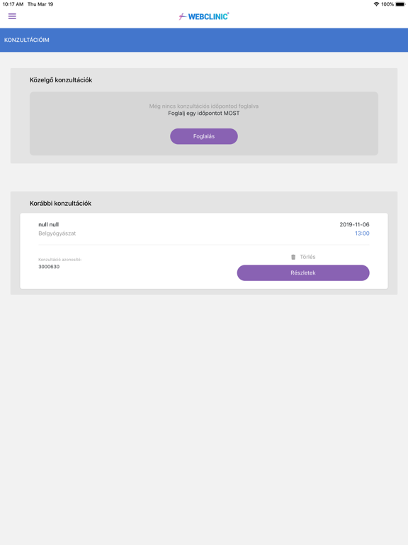 Screenshot #4 pour Webclinic.