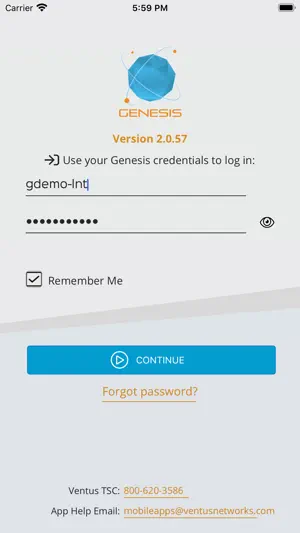 Genesis Monitoring screenshot 1