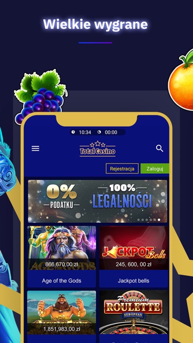 Total Casino Gry Online Slots iPhone screenshot 3