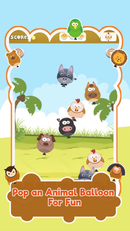 Balloons Animal Sounds Popping