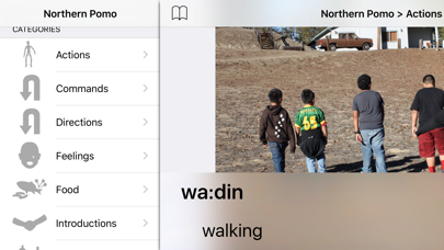 Northern Pomo Language - Intro iPhone screenshot 2 - Education app