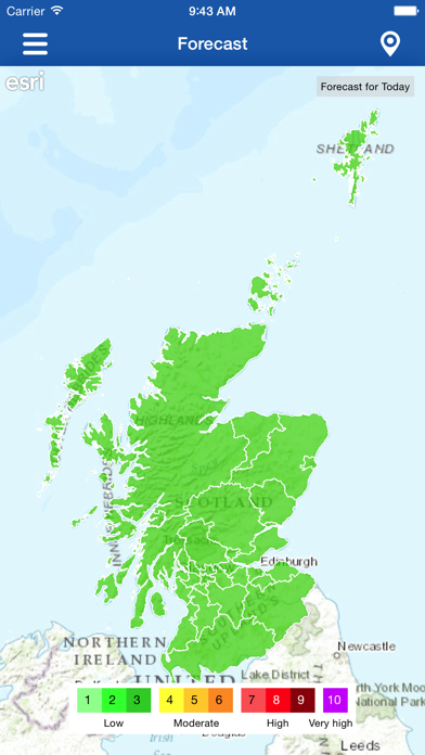 Air Quality in Scotland Screenshot