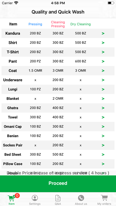 Screenshot #2 pour Quick and quality llc laundary