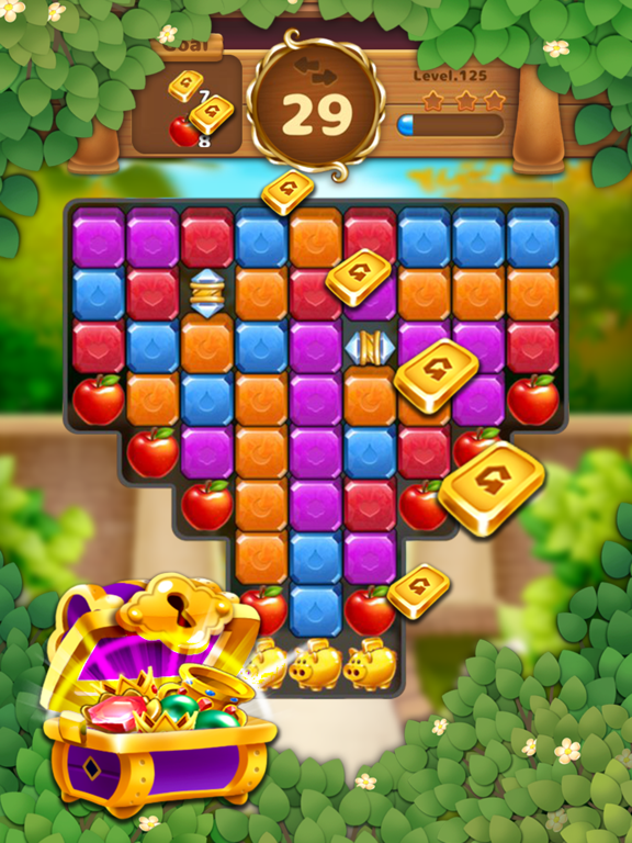 Screenshot #4 for Jewels Garden : Blast Puzzle
