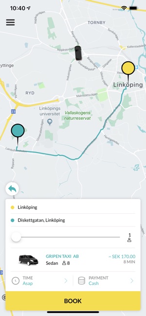 Taxi Booker