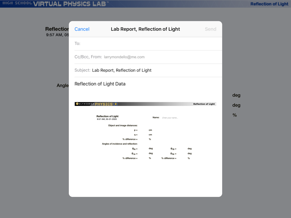 #5. PP+ Reflection of Light (iOS) Ved: Polyhedron Learning Media, Inc.