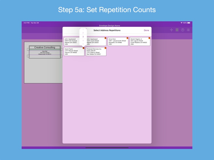Addressed Envelope Designer screenshot-4