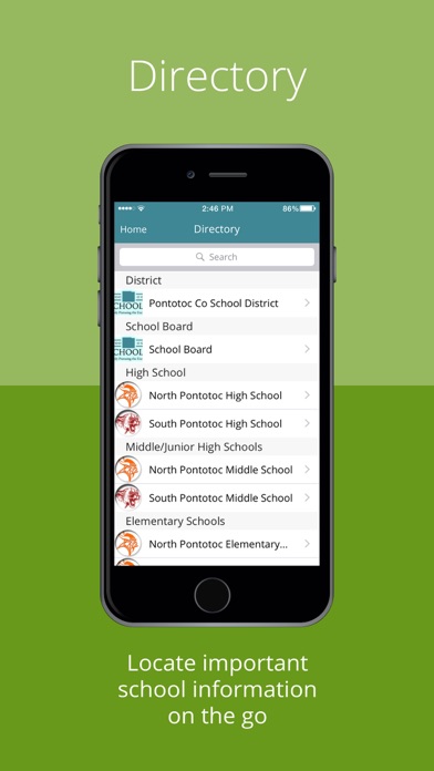 Screenshot 2 of Pontotoc Co. School District App
