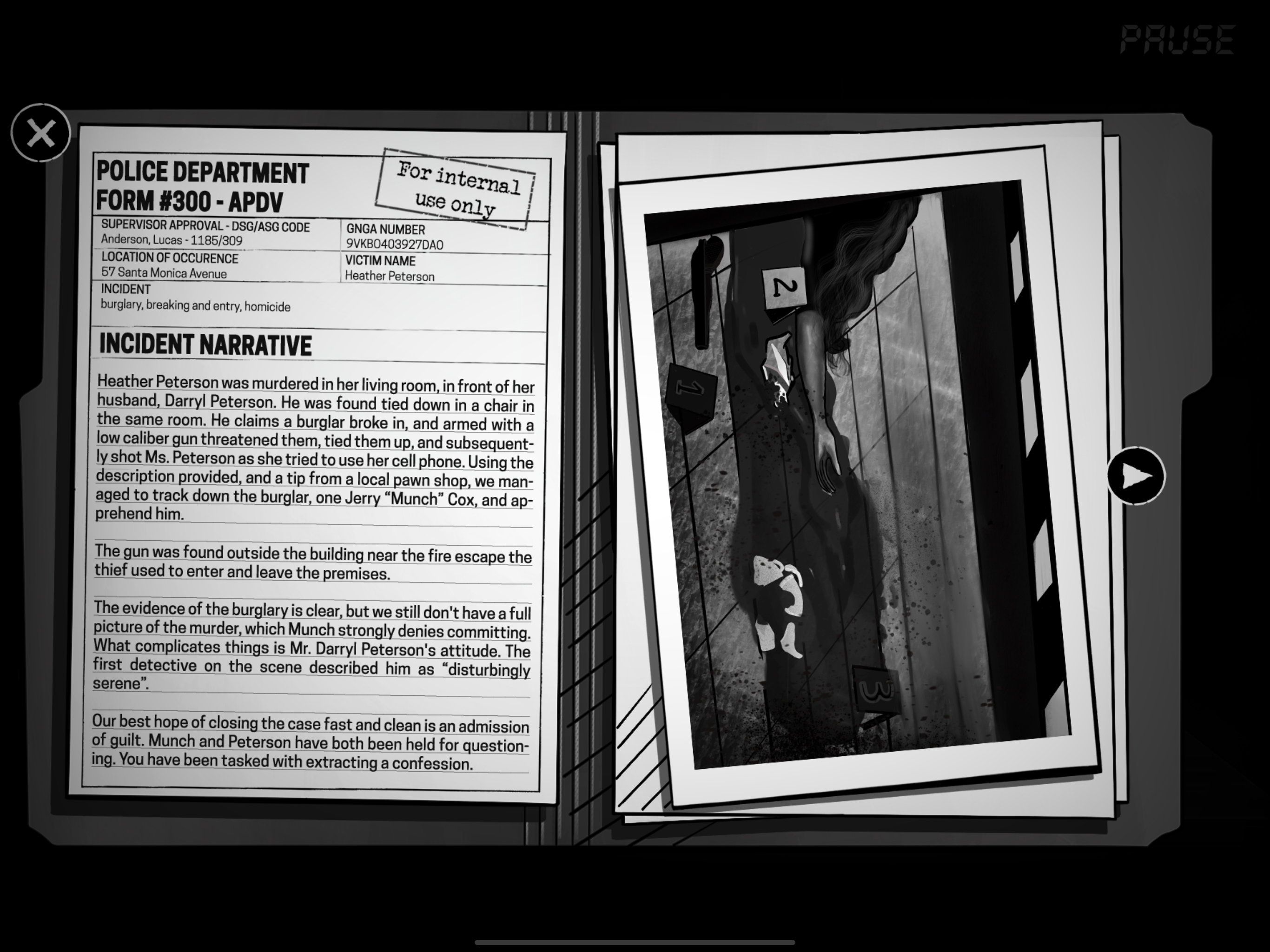 Interrogation: Deceived