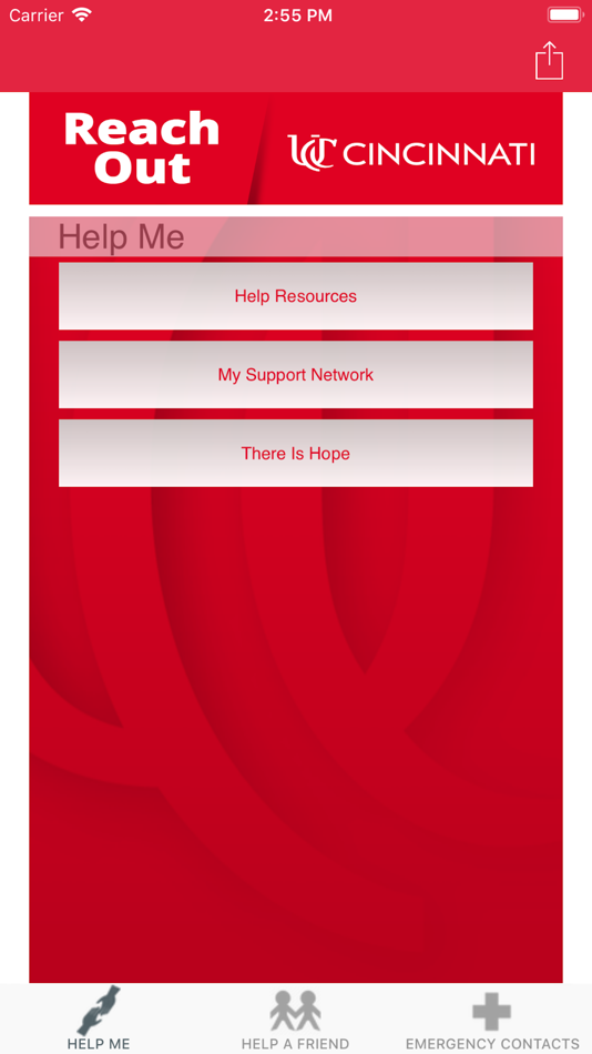 #2. Univ of Cincinnati-Reach Out (iOS) 由: The Lakeland Foundation