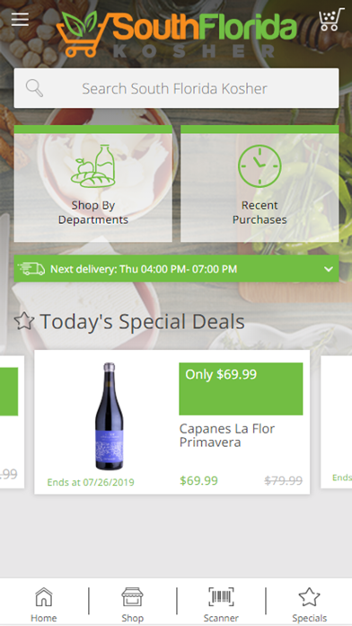 South Florida Kosher Screenshot