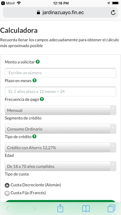 Jardín Azuayo Móvil screenshot 2