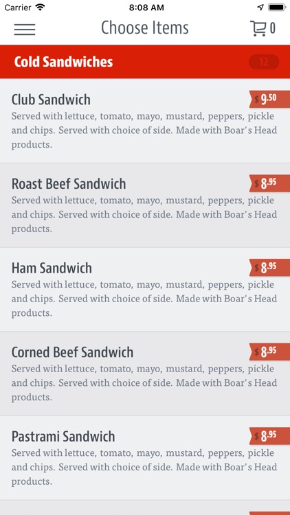 Poor Richards Sandwich Shop