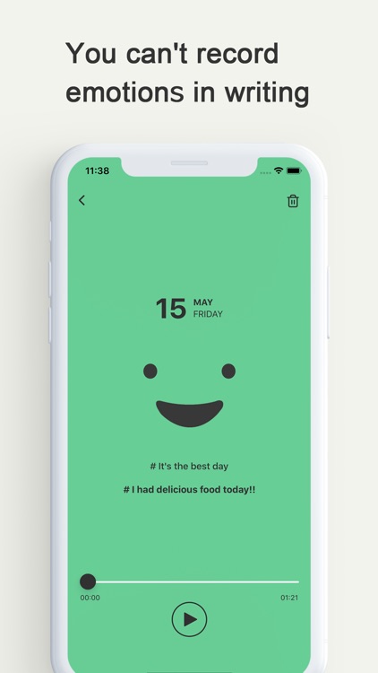 voice diary app