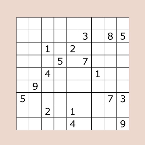 Sudoku Puzzle for Brain Train