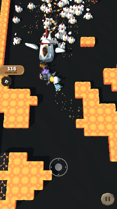 Screenshot #3 pour Eat Eggs: Monsters VS Chickens