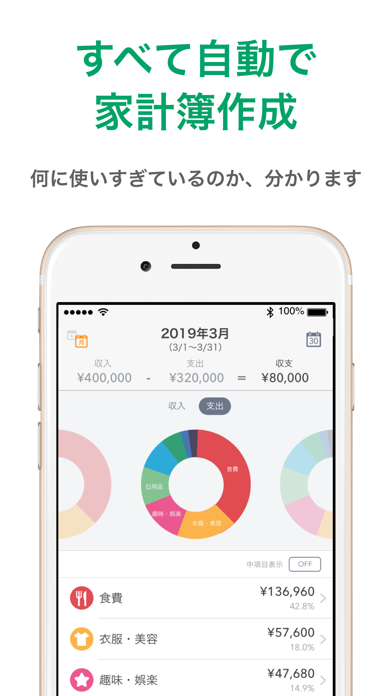 マネーフォワード for 群馬銀行 のスクリーンショット