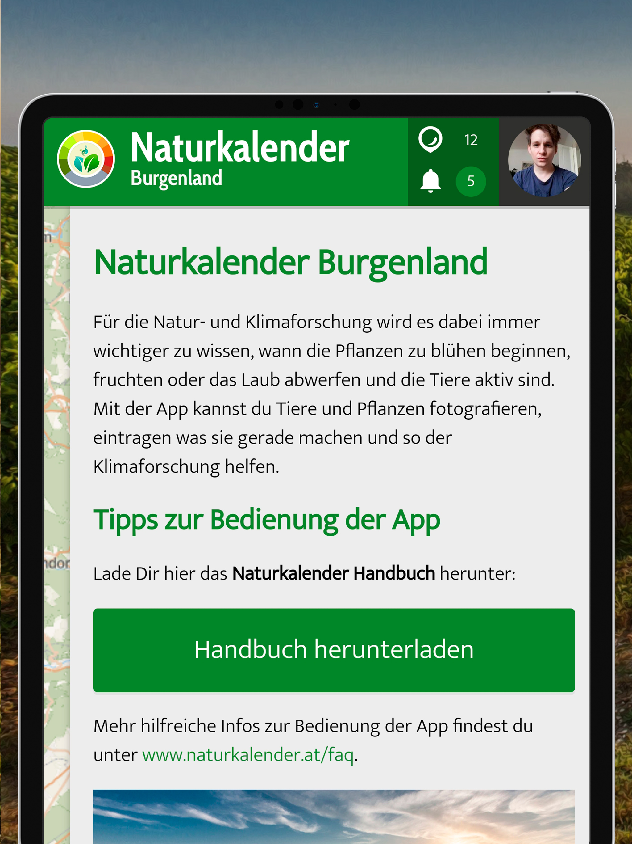 Naturkalender Burgenland