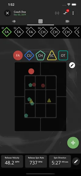 Game screenshot PitchTracker Softball hack