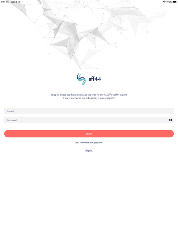 aff44 iPad screenshot