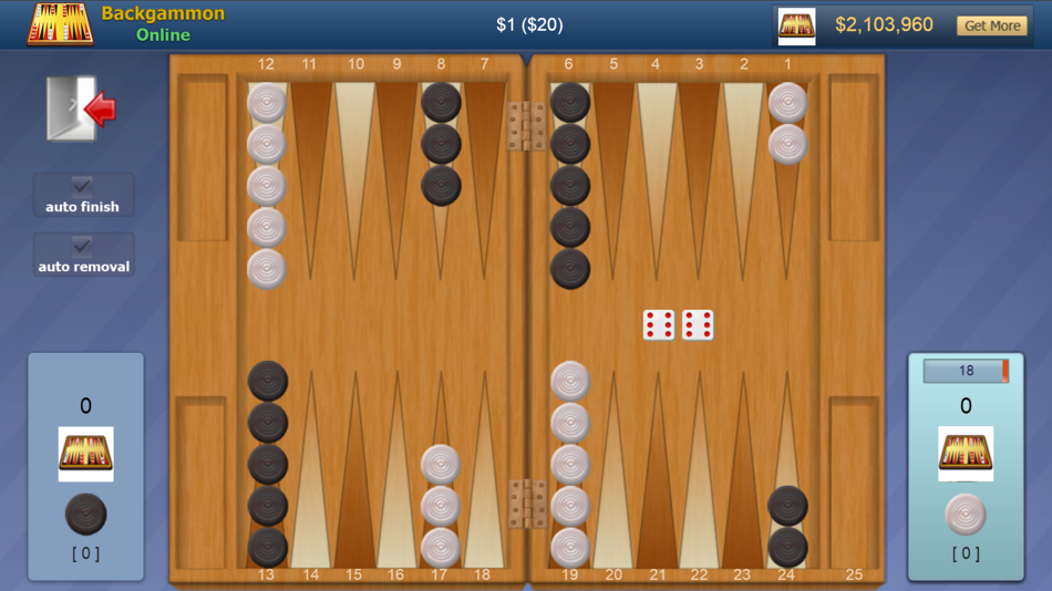 #1. Backgammon Online - Board Game (iOS) 由: Yaakov Salah