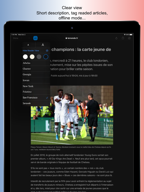 Screenshot #5 pour News fr