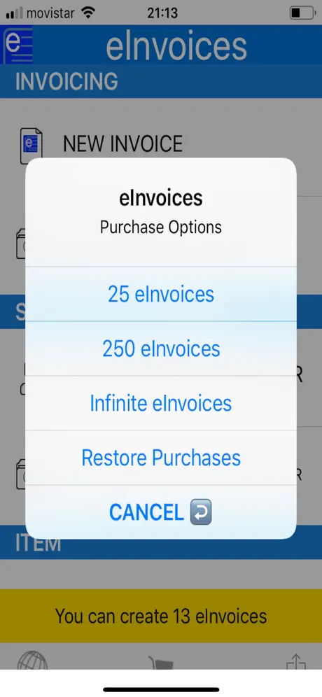 Electronic Invoice Crypto