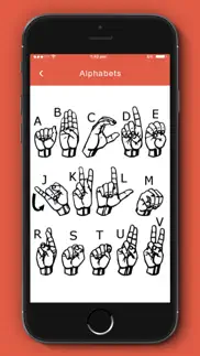 asl: american sign language iphone screenshot 4