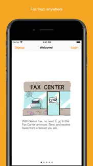 genius fax - faxing app iphone screenshot 2