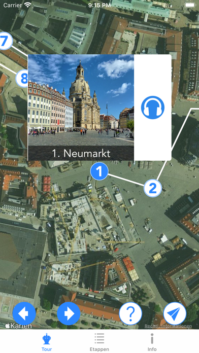 Screenshot #2 pour Audioguide Dresden Altstadt