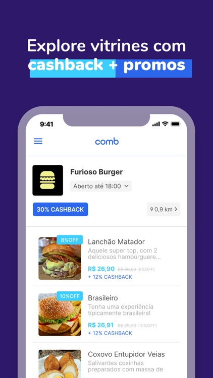 comb: Seu app de Cashback