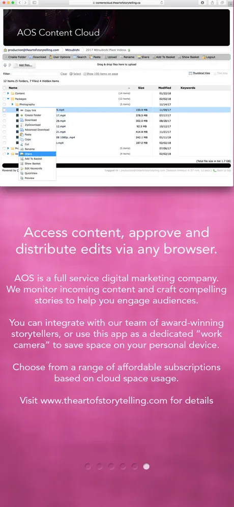 AOS Content Cloud