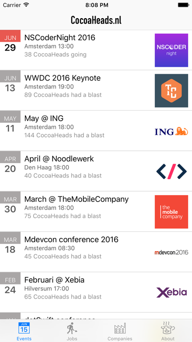 Screenshot #1 pour CocoaHeadsNL