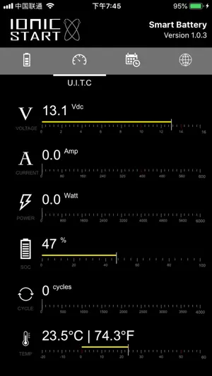 Ionic Red Batteries screenshot 2