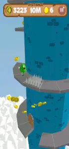 Helix Easter Eggs Running Game screenshot #1 for iPhone