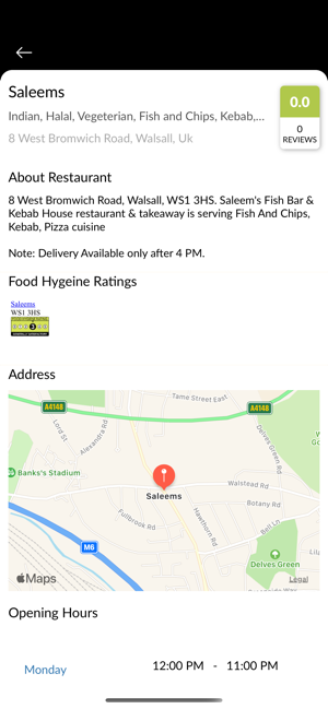 Saleems Fish Bar(圖3)-速報App