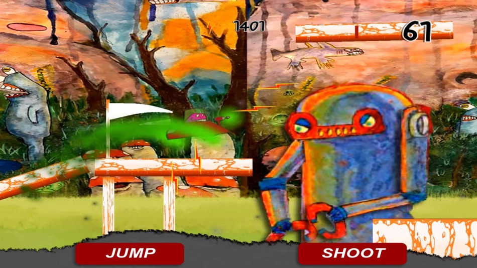 #9. Alien Monster Blast (iOS) Podle: Jay Moores