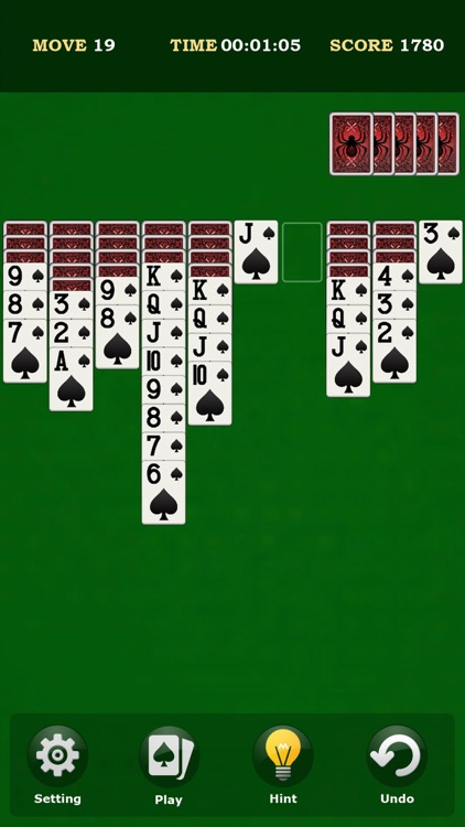 Spider Solitaire - Card