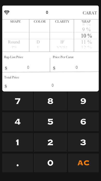 Diamond Price Calculate Screenshot 1