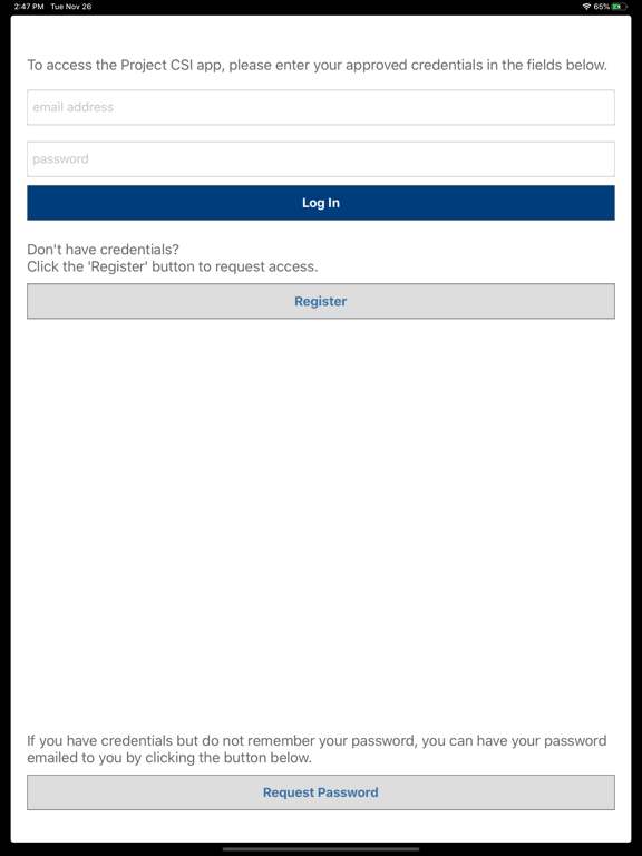 Screenshot #4 pour Project CSI Survey App