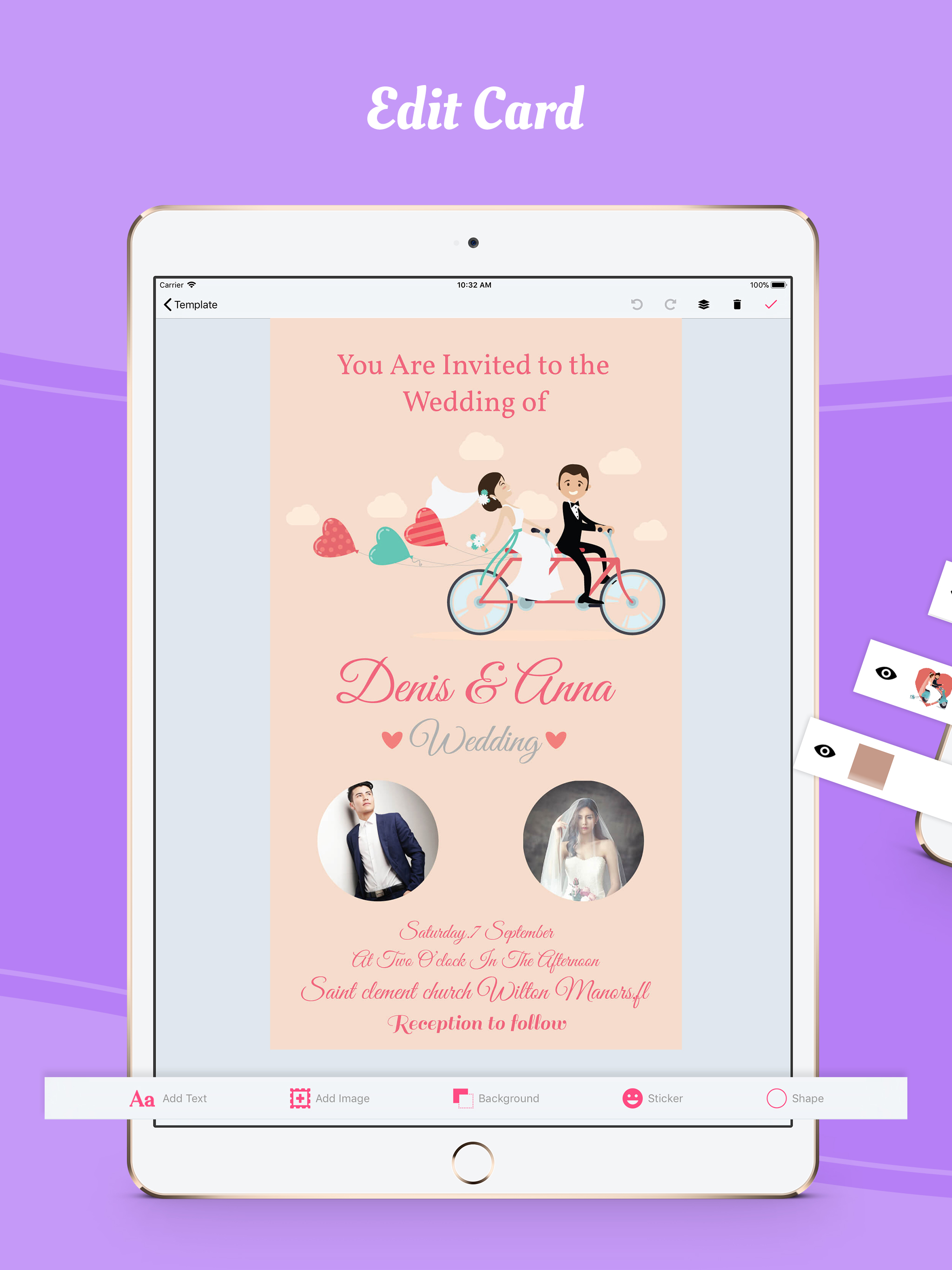 Wedding & Anniversary Card