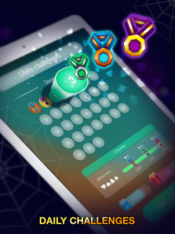 Screenshot #6 pour Spider Solitaire World