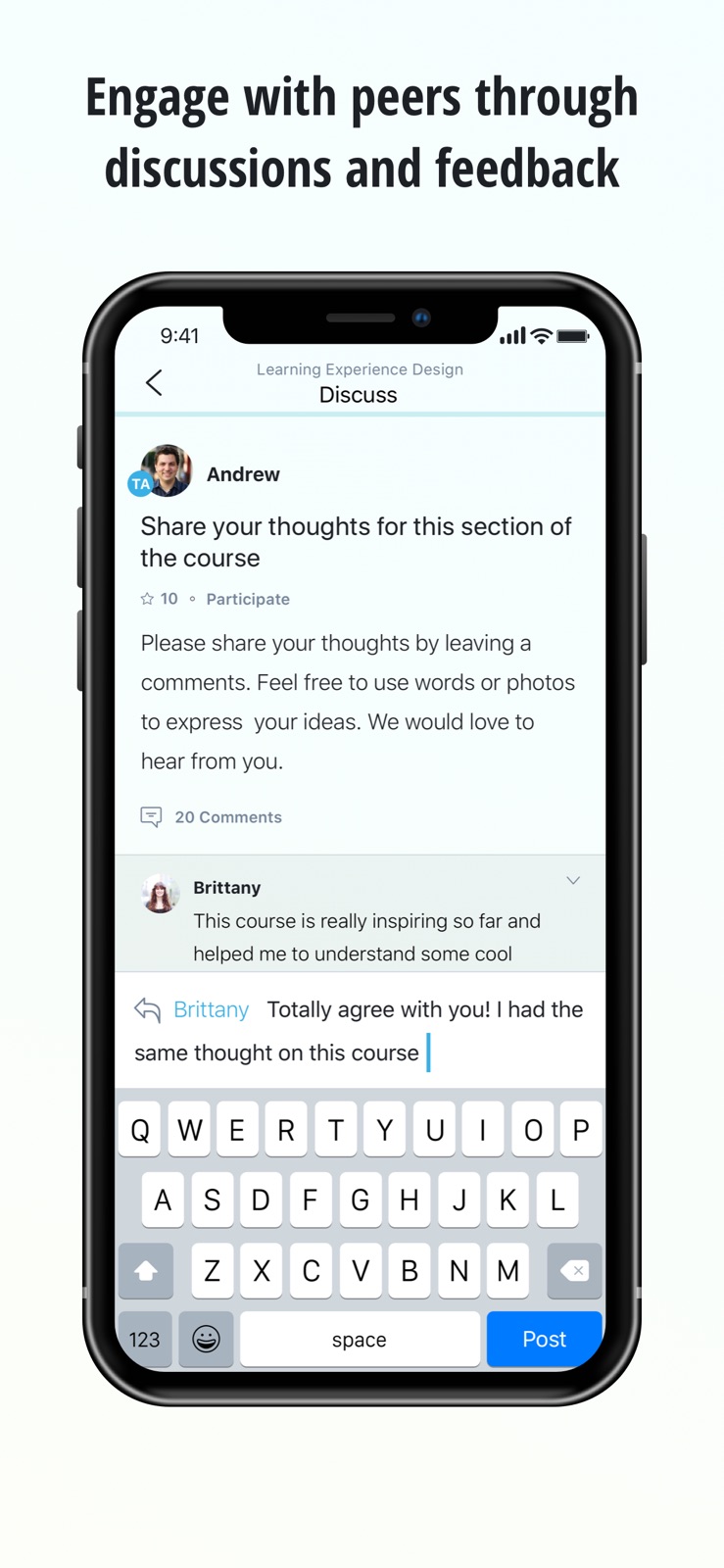 NovoEd iphone screenshot 4