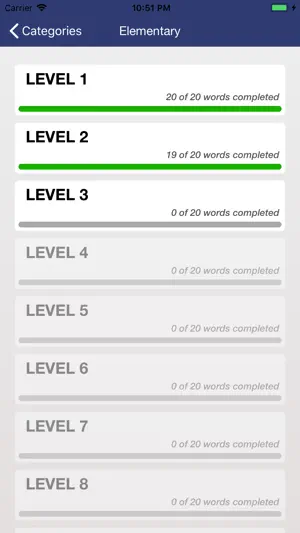 Toefl Vocabulary Quizzes screenshot 3