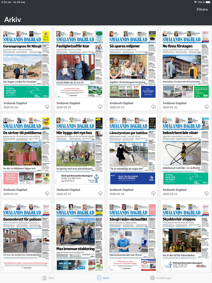 Smålands Dagblad e-tidning