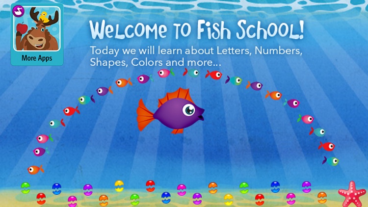 Fish School - 123 ABC for Kids