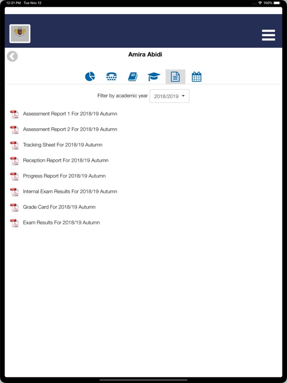 British School of Paris iPad screenshot