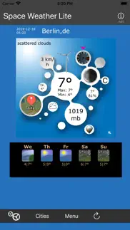 space weather lite iphone resimleri 1